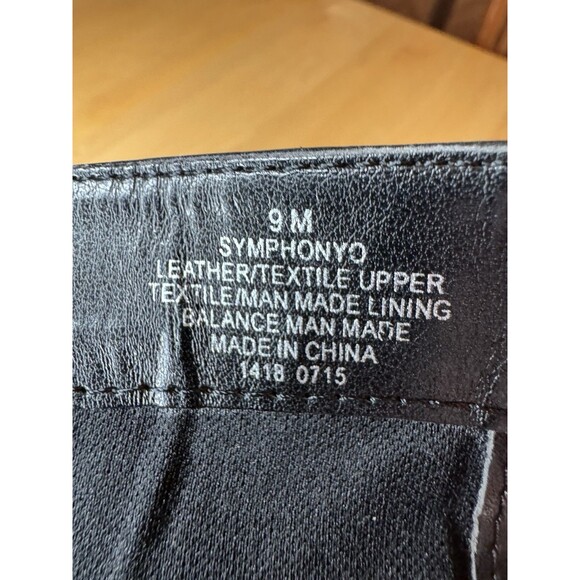 Nine West Vtg America Symphonyo Womens Boot 9 M black tall riding knee high - Picture 7 of 8